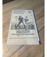 Vintage 1970 Two Mules for Sister Sara Movie Film Cinema Press Kit Eastw... - $3,675.18 MXN