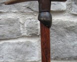 Antique cane HORN &amp; BULLET vintage walking stick 1800&#39;s &quot;LERLAKEN&quot; ESTAT... - $149.59