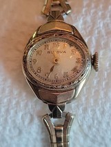 Vintage Bulova Swiss 10k Gold RGP Watch 6AH 17J Not Working - $17.82