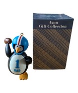 Vintage Avon Sporting Bunch Penguin Figurine Ornament Football Player #1... - £4.32 GBP