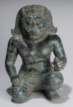 Antigüedad Khmer Estilo Bronce - Vishnu Avatar - Narasimha O Narasingh - - £896.47 GBP