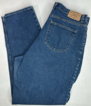Vintage Eddie Bauer Womens Jeans Size 20 Tall Blue Straight Leg High Ris... - $25.00