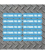 10x Non-Ethanol Fuel Only Vinyl Decals - Indoor Outdoor Fade Resistant F... - $110.17 MXN