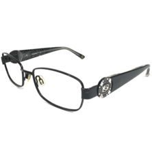 Bebe Eyeglasses Frames GLAM ON BB5059 001 JET Black Rectangular 50-17-130 - £11.00 GBP