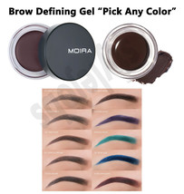 Moira Cosmetics Brow Definer Defining Defying Waterproof Gel &quot;Pick Any C... - $9.24