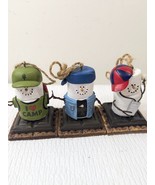 S&#39;MORES Ornaments set 3 Camp Denim MP3 Music boy Midwest Seasons Cannon ... - $37.04 CAD