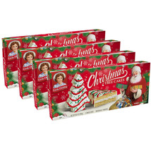 Little Debbie Christmas Tree Cakes, 4 Boxes, 20 Vanilla Snack Cakes - £19.04 GBP