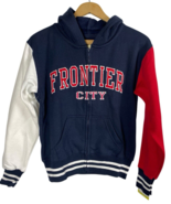 Frontier City Six Flags Oklahoma Hoodie Sweatshirt Size M 10/12 Youth Bo... - $33.30