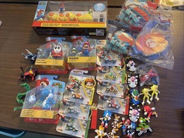 Mixed Lot of Pokemon &amp; Sonic &amp; Nintendo Figures Toys Mario Luigi Sealed/... - £107.70 GBP