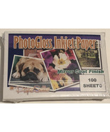 The Paper Seller Phito Gloss Inkjet Paper 100 Sheets Mirror Coat Finish ... - $9.89