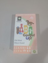 Old West ABC Cowgirl Up Cricut Cartridge &amp; Pad 29-1549 Complete In Box F... - $20.78