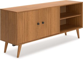 Signature Design By Ashley Thadamere Tv Stand Fits Tvs Up To 58&quot;, Brown - £214.74 GBP