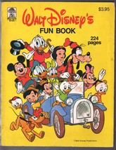 Walt Disney's Fun Book 1981-Merrigold Press-Uncle Scrooge-Mickey-Snow White-FN - $59.60