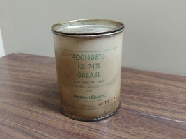 1970s Western Electric KS-7471 Oil Grease Can TELEPHONE AMP RAILROAD PHO... - £29.41 GBP