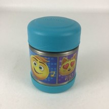 The Emoji Movie Thermos Soup Mug Container 10oz Stainless Steel Screw Ca... - £13.96 GBP