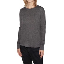 6397 women duofold crew neck t-shirt in Gray - size M - $72.27