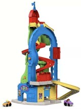 Fisher-Price Little People Sit &#39;n Stand Skyway NEW 2 Wheelies Gas Pump Toy - £78.65 GBP