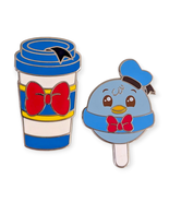 Donald Duck Disney Pins: Latte Coffee Cup and Munchlings Cake Pop - $41.12 CAD