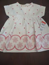 Newborn Girls 3-6 Months Blouse Pink And White - $15.72
