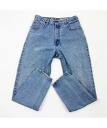 Eddie Bauer Women&#39;s 100% Cotton Size 12 Medium Blue Wash Denim Jeans - $12.86
