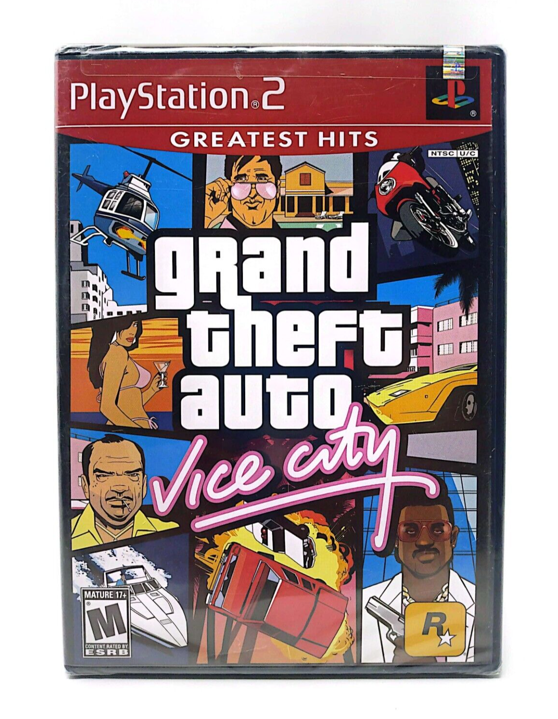 Primary image for Grand Theft Auto: Vice City Greatest Hits Sony PlayStation 2 PS2 New Sealed