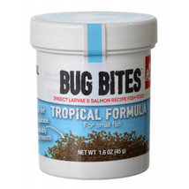 Fluval Bug Bites Tropical Formula Granules for Small Fish 1.59 oz Fluval Bug Bit - £13.10 GBP