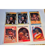 Lot of (6) 1980&#39;s Dominique Wilkins  Basketball Cards - $351.95 MXN