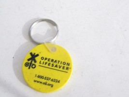 OPERATION LIFESAVER VINYL KEYCHAIN - GOOD - H78 - £2.93 GBP