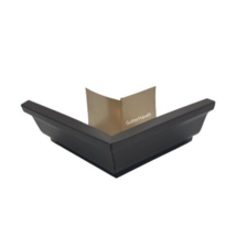 1 - Aluminum Englert 5 - Inch Gutter Outside Box Miter color Musket Brown - $21.65