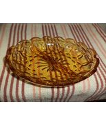 Amber Divided Glass Dish - $14.99