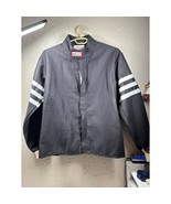 Vintage 90s RJS FR3 Racing Equipment Mens Black Jacket Zip-Up Embroidere... - $1,538.45 MXN