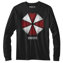 Resident Evil Umbrella Corporation Men&#39;s Long sleeve T Shirt Vintage Zombie - £21.97 GBP+
