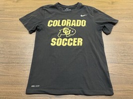 Colorado Buffaloes Soccer Men’s Black T-Shirt - Nike - Small - £11.74 GBP