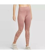 Joy Lab High Rise Pink Shine Leggings Size XS NWT - £15.97 GBP