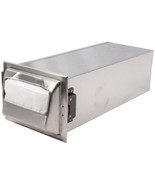 San Jamar H2001 Stainless Steel in-Counter Fullfold Classic Napkin Dispe... - $1,443.67 MXN