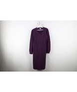 Vintage 90s Streetwear Womens Medium Petite Cable Knit Long Sleeve Sweat... - $67.63 CAD