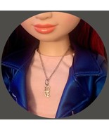Silver Word Love Pendant Doll Necklace • 18 inch Fashion Doll Jewelry - £5.39 GBP