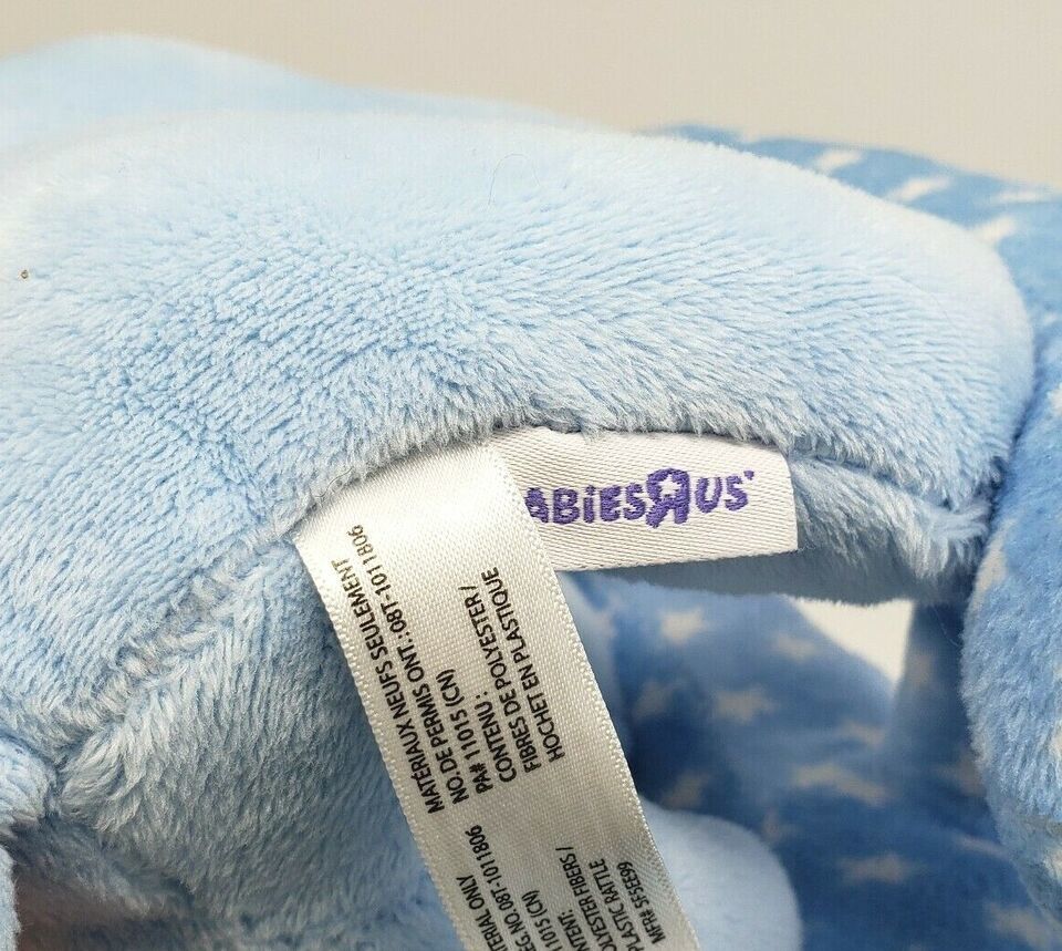 BABIES R US BLUE ROCKING HORSE CHIME RATTLE 2012 STUFFED ANIMAL PLUSH TOY LOVEY Item image 6