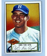 1952 TOPPS #53 CHRIS VAN CUYK -VG Brooklyn Dodgers Baseball Card - $15.76