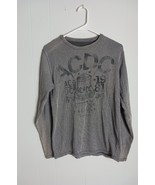 AC DC AC/DC 2012  World Tour Nov 16 1981 Shirt Size SMALL L/S Gray USA S... - $267.20 MXN