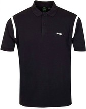 Hugo Boss men&#39;s pirax 1 cotton short sleeve polo t-shirt for men - $94.00