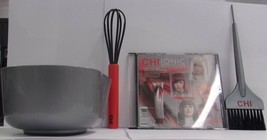 Chi Color Application Kit ~ Bowl, Brush, Key, Whisk, Manual & Instructional Dvd! - £19.03 GBP