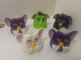 Lot Of 5 Vintage 1998 McDonald&#39;s Furby Happy Meal Toys - £6.21 GBP