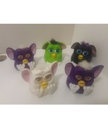 Lot Of 5 Vintage 1998 McDonald&#39;s Furby Happy Meal Toys - £6.22 GBP