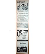 Antiphlogistine &amp; Turknit Baby Bath Small Magazine Advertising Print Ad ... - $3.99