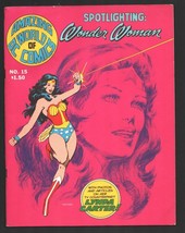 Amazing World Of DC Comics #15 1977-Spotlighting Wonder Woman-Lynda Carter pi... - $122.22