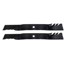 2PK Toothed Blades for Cub Cadet 42-04290 942-04290 942-04244 942-04244A - £24.54 GBP