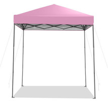 6.6 x 6.6 Feet Outdoor Pop-up Canopy Tent with UPF 50+ Sun Protection-Pi... - $2,608.08 MXN