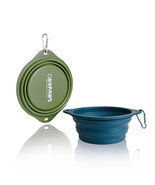 GOOPAWS 2 Pack Silicone Non-Skid Dog and Cat Bowl - $265.90 MXN
