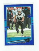 Luke Kuechly (Carolina Panthers) 2020 Donruss Blue Press Proof Card #55 - £3.98 GBP